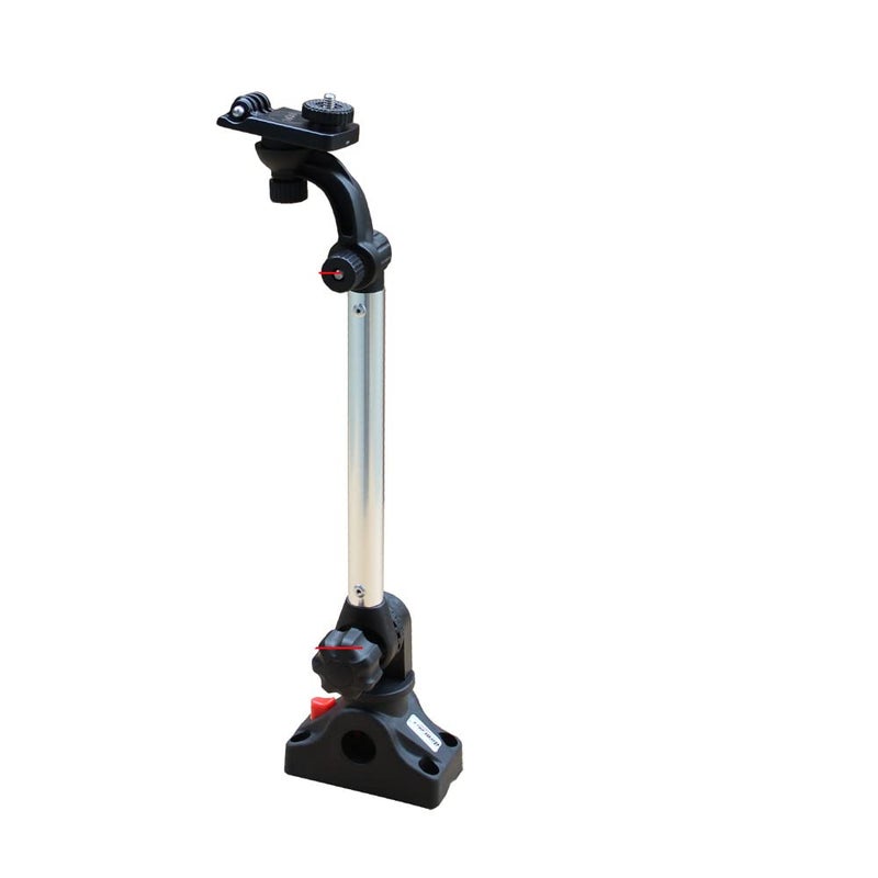 Brocraft Kayak Portable Camera Mount/for GoPro 11/10/9/8/7 and Phone with 9inch Extension Arm - Image 1